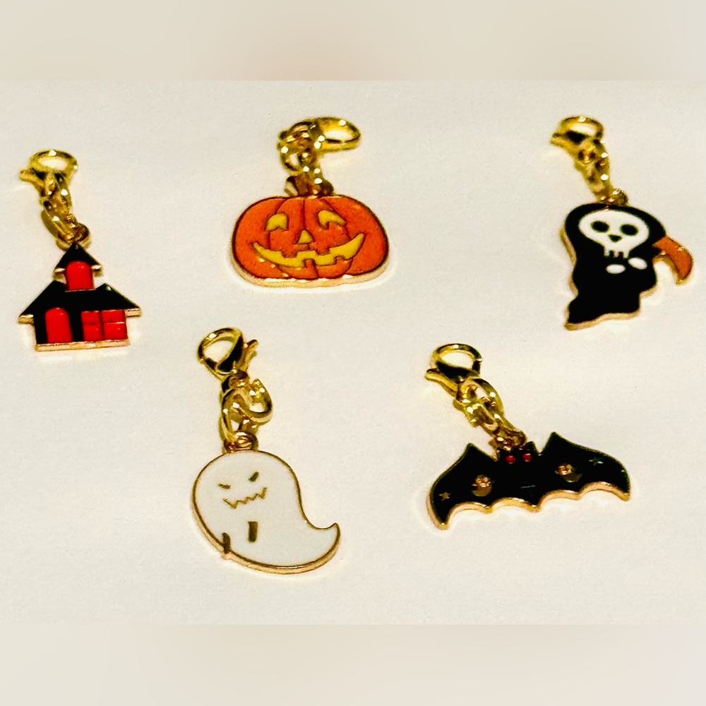 New #5 Enameled charms